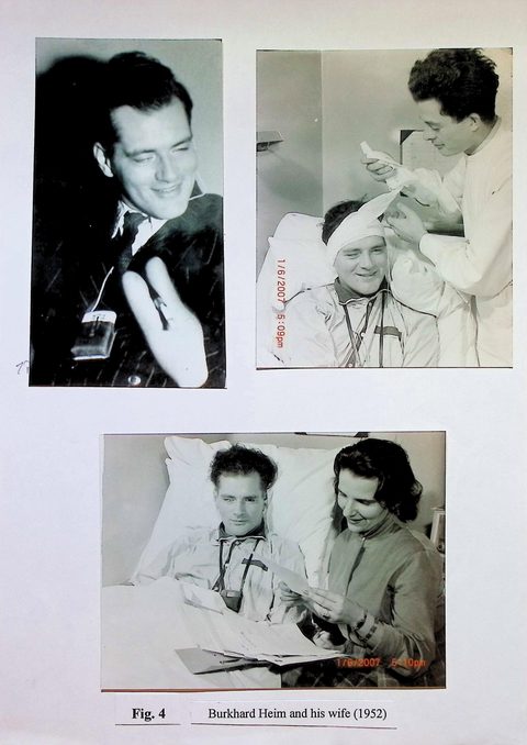 Fig. 4 – Burkhard Heim und seine Frau, 1952