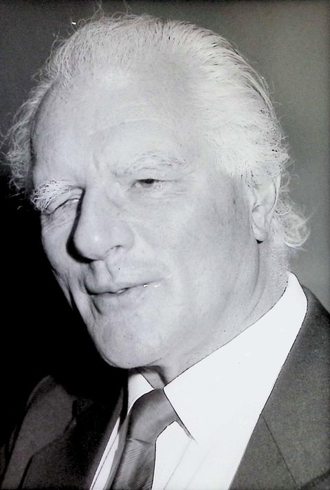 Porträt Burkhard Heim im Alter